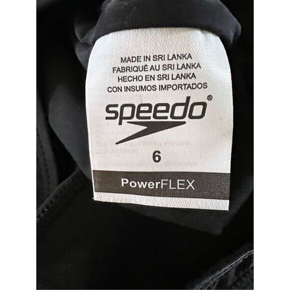 Speedo Women's One Piece UPF 50 Protect Conservative Swimwear In Black Size 6 - Picture 7 of 8